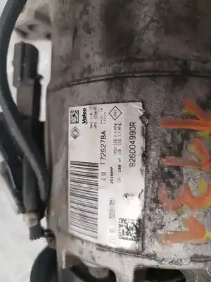 Peça sobressalente para automóvel em segunda mão compressor de ar condicionado a/a a/c por renault clio iv dynamique referências oem iam 926004990r  