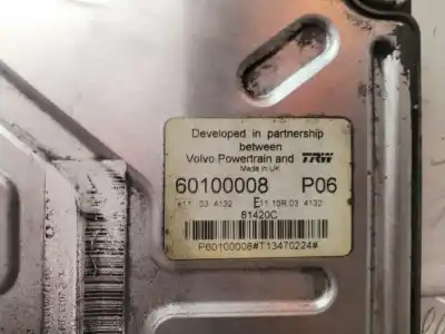 Second-hand car spare part ecu engine control for renault midlum fg xxx.10    e5 cabina doble 160 cv / 118 kw oem iam references 60100008p06  