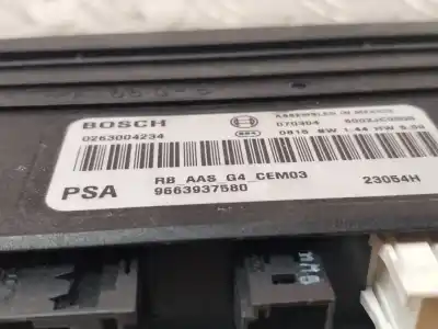 Second-hand car spare part electronic module for citroen c4 picasso exclusive oem iam references 9663937580  