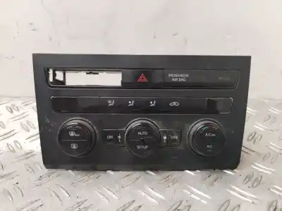 Second-hand car spare part heating / air conditioning control panel for seat leon (5f1) 2.0 cupra oem iam references 5f0907044p  verificado 15-09-25
