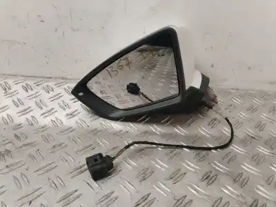 Second-hand car spare part left rearview mirror for seat leon (5f1) 2.0 cupra oem iam references e9026684