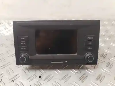 Second-hand car spare part multifunction display for seat leon (5f1) 2.0 cupra oem iam references 5f0035871  verificacion 15-09-25