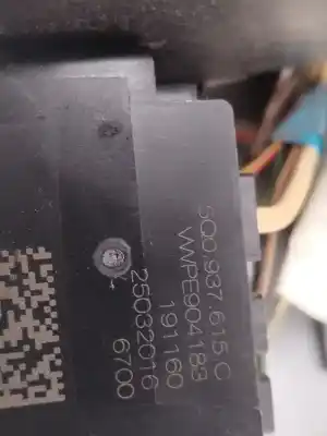 Second-hand car spare part fuse box unit for seat leon (5f1) 2.0 cupra oem iam references 5q0937615c