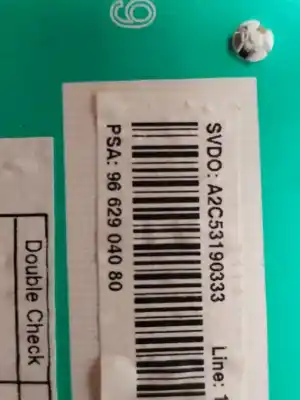 Pezzo di ricambio per auto di seconda mano pannello degli strumenti per peugeot 207 xs riferimenti oem iam 9662904080