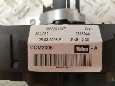 Second-hand car spare part multifunction switch for peugeot 207 xs oem iam references 96630718xt  verificado 22-9-25