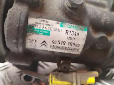 Gebrauchtes Autoersatzteil KLIMAKOMPRESSOR zum PEUGEOT 207 XS OEM-IAM-Referenzen 9651910980  