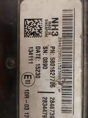 Second-hand car spare part electronic module for iveco eurocargo 05.03 -> fg 75 e larga distancia oem iam references 5801627706