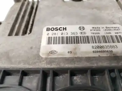Piesă de schimb auto la mâna a doua unitate de control motor ecu pentru renault master ii phase 2 combi kombi 2.8t l1 6pl. referințe oem iam 0281013363  verificado 1-10-25