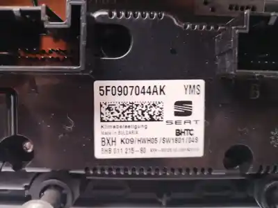 İkinci el araba yedek parçası isitma / klima kontrolü için seat ateca (kh7) reference oem iam referansları 5f0907044ak  verificado 2-10-2025