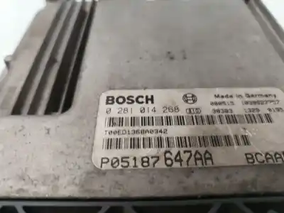 Автозапчасти б/у блок управления двигателем за dodge caliber se ссылки oem iam 0281014268