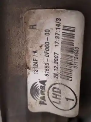 Автозапчасти б/у правый задний фонарь за toyota corolla verso (r1) 2.2 d-4d sol ссылки oem iam 81550-0f060