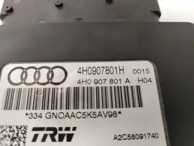 Автозапчастина б/у електронний модуль для AUDI A6 LIM. (4G2) 2.0 TDI ULTRA 190 CV / 140 KW Посилання на OEM IAM 4H0907801H  