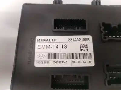 Second-hand car spare part electronic module for renault clio iv limited oem iam references 231a02188r  verificado 27-10-25