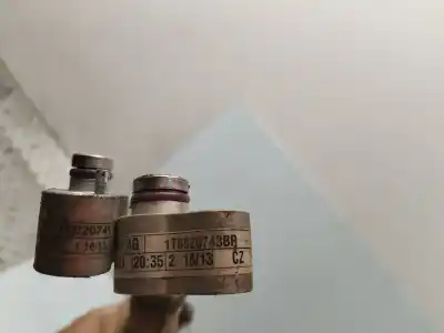 Автозапчастина б/у труби кондиціонації для volkswagen caddy ka/kb (2c) furgón economy bluemotion посилання на oem iam 1t0820743br  verificado 27-10-25