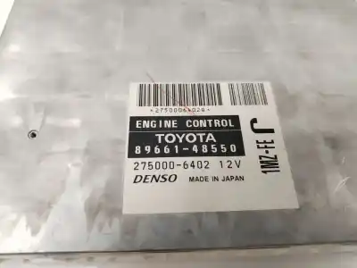 Second-hand car spare part ecu engine control for lexus rx (_u3_) 400h (mhu38_) oem iam references 89661-48550  verificado 3-11-25