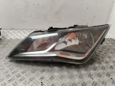 Second-hand car spare part left headlight for seat leon (5f1) 2.0 cupra oem iam references 5f0941607a  verificado 18-09-25