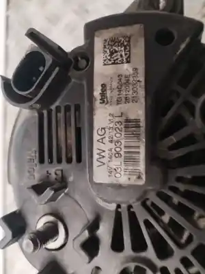 Second-hand car spare part alternator for seat leon (5f1) 2.0 cupra oem iam references 03l903023l  verificado 23-10-25