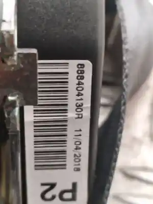 Pezzo di ricambio per auto di seconda mano cintura di sicurezza posteriore destra per renault clio iv limited riferimenti oem iam 888404130r