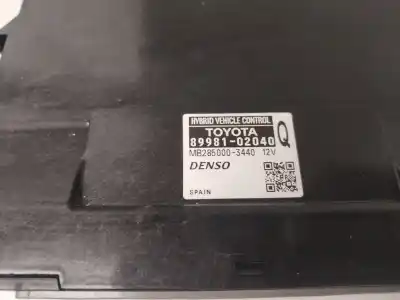 Peça sobressalente para automóvel em segunda mão módulo eletrônico por toyota auris hybrid active referências oem iam 89981-02040