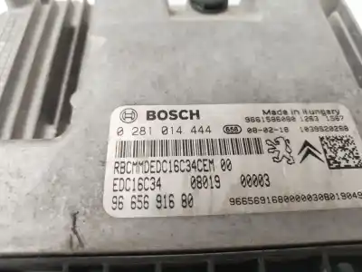 Second-hand car spare part ecu engine control for citroen nemo basis oem iam references 0281014444  verificado 14-11-2025