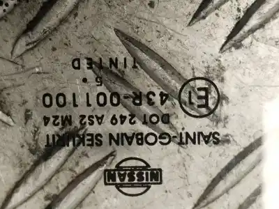 Second-hand car spare part left front glass window for nissan atleon atleon tk95/1 oem iam references e143r001100