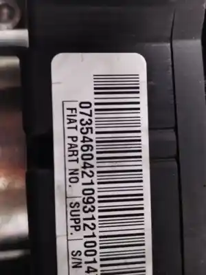 Pezzo di ricambio per auto di seconda mano  per CITROEN NEMO  Riferimenti OEM IAM 7354604210  VERIFICADO 18-11-25