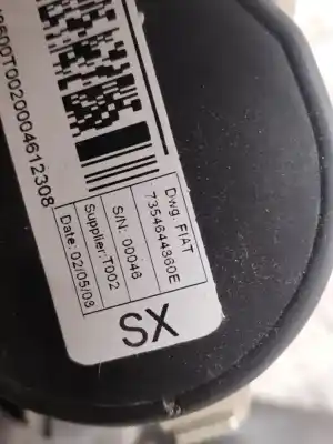 Pezzo di ricambio per auto di seconda mano cintura di sicurezza posteriore sinistra per citroen nemo basis riferimenti oem iam 7354644360e