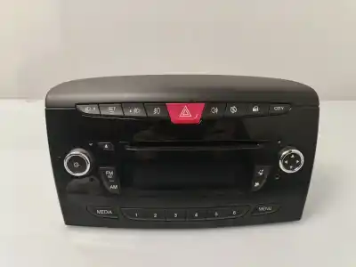 Second-hand car spare part audio system / radio cd for lancia ypsilon (402) silver oem iam references 7642324316