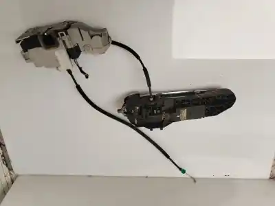 Second-hand car spare part left front door lock for lancia ypsilon (402) silver oem iam references 51926049