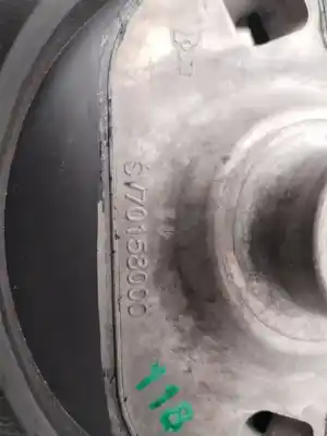 Second-hand car spare part steering wheel for lancia ypsilon (402) silver oem iam references sv70158000