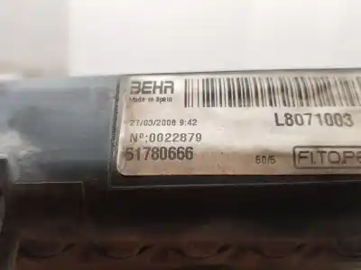 Second-hand car spare part water radiator for citroen nemo basis oem iam references 51780666  verificado 27-11-25