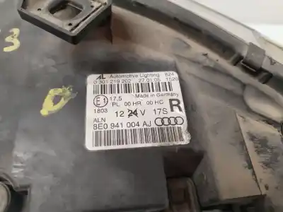 Second-hand car spare part right headlight for audi a4 b7 avant (8ed) 2.0 tdi 16v oem iam references 8e0941004aj  verificado 27-11-25