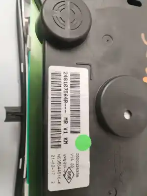 Second-hand car spare part dashboard for dacia dokker essential oem iam references 248107594r  