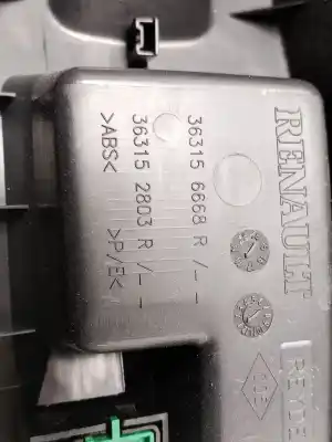 Автозапчастина б/у центральна консоль для dacia dokker essential посилання на oem iam 363156668r  