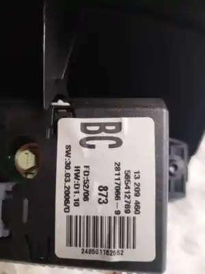 Second-hand car spare part multifunction display for opel corsa d catch me oem iam references 13209460  verificado 6-10-25