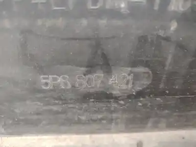 Second-hand car spare part rear bumper for lancia ypsilon (402) silver oem iam references 5p8807421