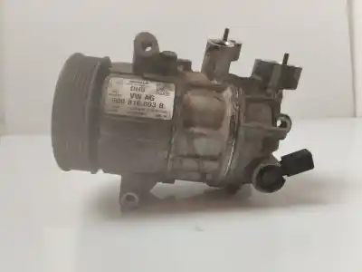 Second-hand car spare part air conditioning compressor for seat leon (5f1) 2.0 cupra oem iam references 5q0816803b  