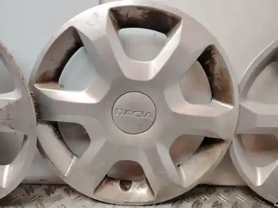 Peça sobressalente para automóvel em segunda mão tampa de jante por dacia dokker essential referências oem iam 8200756961  