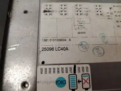 Second-hand car spare part electronic module for nissan nt500 110 oem iam references 25096lc40a  