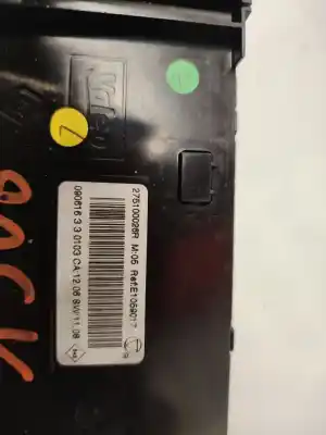 Peça sobressalente para automóvel em segunda mão comando de sofagem (chauffage / ar condicionado) por renault scenic ii dynamique 131 cv / 96 kw referências oem iam 275100026r