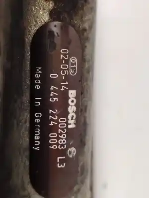 Peça sobressalente para automóvel em segunda mão régua / rampa de injetores por citroen jumper caja cerrada desde ´02 33mh 2.8 hdi 127 128 cv / 94 kw referências oem iam 0445224009