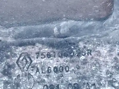 Peça sobressalente para automóvel em segunda mão reforço do pára choques traseiro por renault scenic ii dynamique 131 cv / 96 kw referências oem iam 756100020r