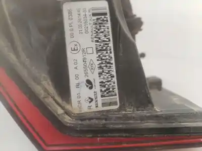Second-hand car spare part RIGHT TAILGATE LIGHT for RENAULT EXPRESS  OEM IAM references 265504912R  