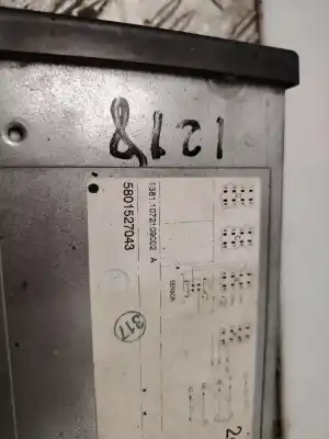 Tweedehands auto-onderdeel elektronische module voor iveco eurocargo fg 100 e tráfico urbano 177 cv / 130 kw oem iam-referenties 5801527043