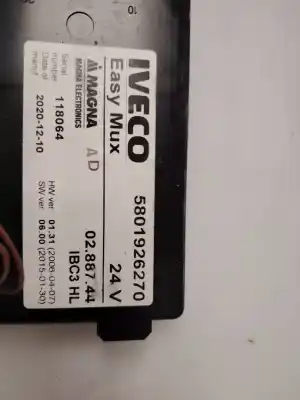 Tweedehands auto-onderdeel relais/zekeringenkastje voor iveco eurocargo fg 100 e tráfico urbano 177 cv / 130 kw oem iam-referenties 5801926270