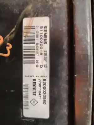 Piesă de schimb auto la mâna a doua unitate de control motor ecu pentru renault megane i berlina hatchback (ba0) 1.6e europa referințe oem iam 8200020950