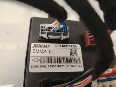 Second-hand car spare part electronic module for renault express advance 74 cv / 55 kw oem iam references 231a00745r  