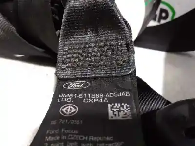 Peça sobressalente para automóvel em segunda mão cinto de segurança traseiro esquerdo por ford focus turn. (cb8) titanium referências oem iam bm51611b68  