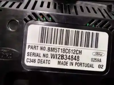 Second-hand car spare part climate control for ford focus turn. (cb8) titanium oem iam references bm5t18c612ch  