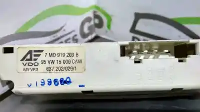 Second-hand car spare part multifunction display for ford galaxy (vx) clx oem iam references 7m0919203b  